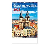 Nástěnný kalendář 2025 Kalendář Česká republika