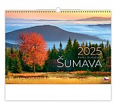Nástěnný kalendář 2025 Kalendář Šumava