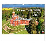 Nástěnný kalendář 2025 Kalendář Česko mezi oblaky